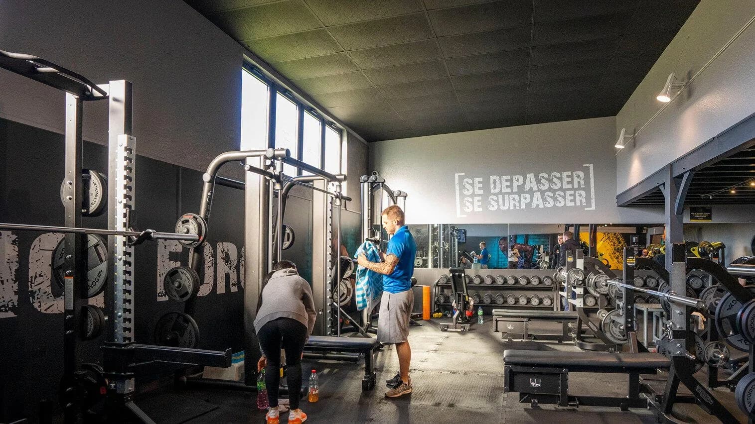 Plateau de musculation du Fitness Park Montluçon